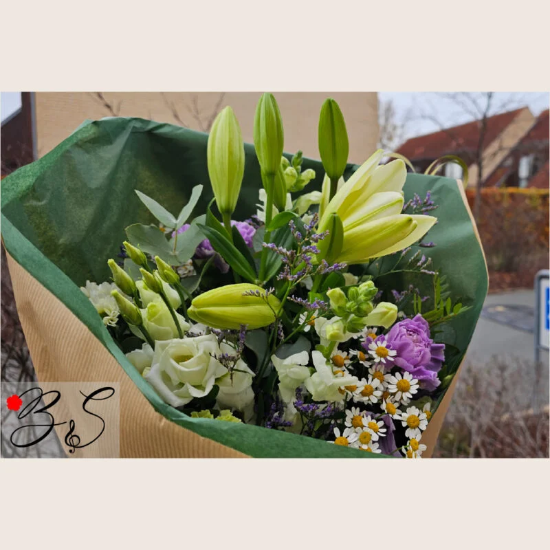 Bestil blomster Ballerup – stemningsfulde buketter fra BlomsterSymfoni