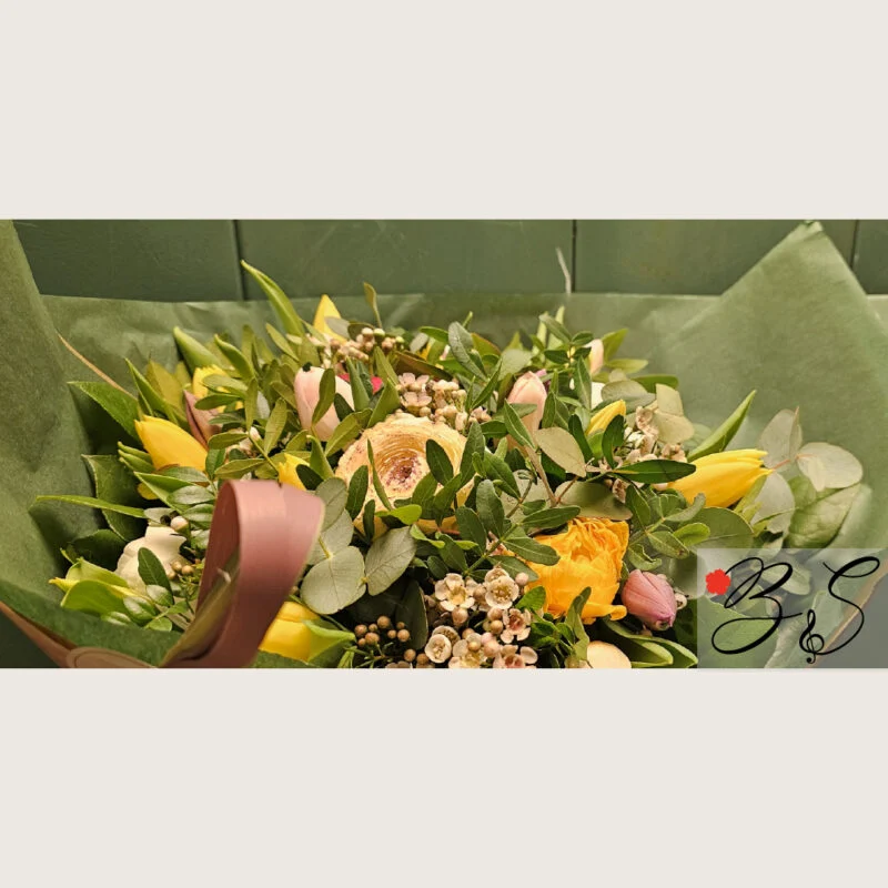 Elegant og frisk buket til bestilling i Vanløse fra BlomsterSymfoni