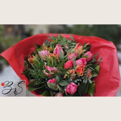 Smuk lokal buket fra BlomsterSymfoni i Vanløse