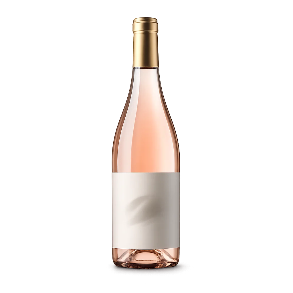 Primavin rosé gaveflaske som eksklusivt tilkøb til blomster